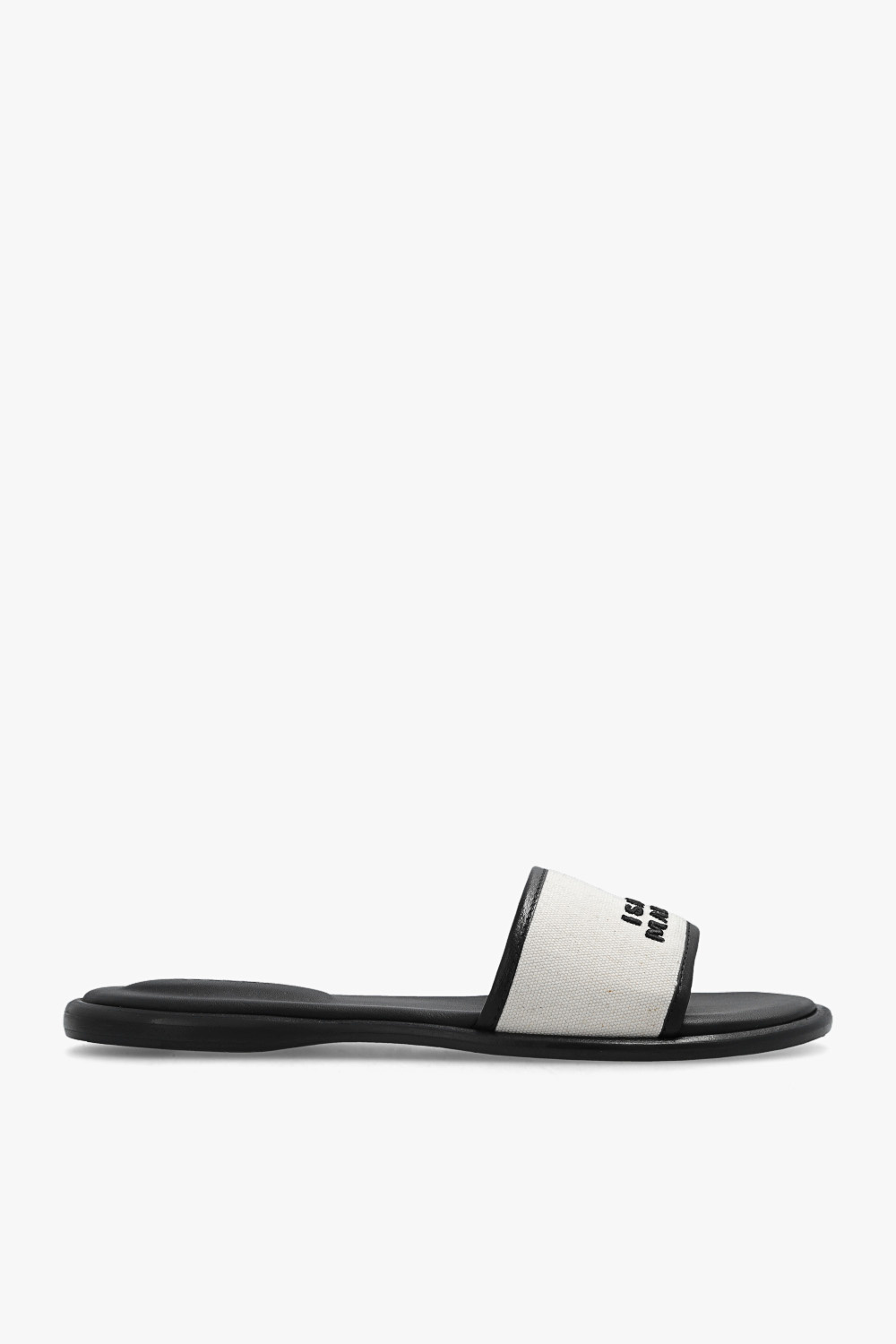 Isabel marant woven slide on sale sandals